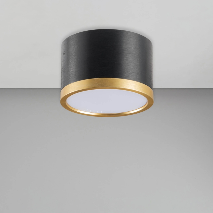 Стельовий LED світильник MIRELLA 1xGX53/6W/230V чорний/золотий