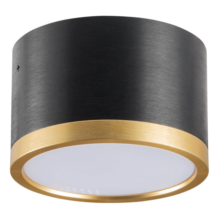 Стельовий LED світильник MIRELLA 1xGX53/6W/230V чорний/золотий