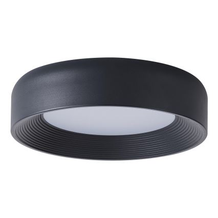 Стельовий LED світильник MOONLIGHT LED/30W/230V 3000K чорний діаметр 40 см