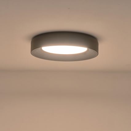 Стельовий LED світильник MOONLIGHT LED/40W/230V 3000K чорний діаметр 50 см