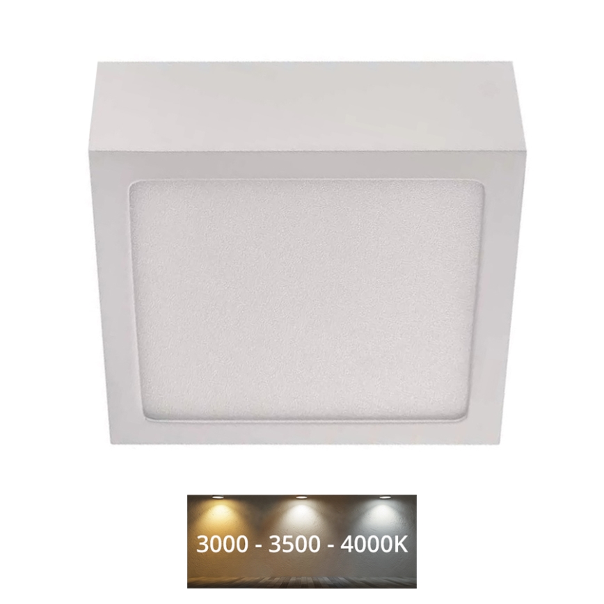 Стельовий LED світильник NEXXO LED/7,6W/230V 3000/3500/4000K 12x12 см білий