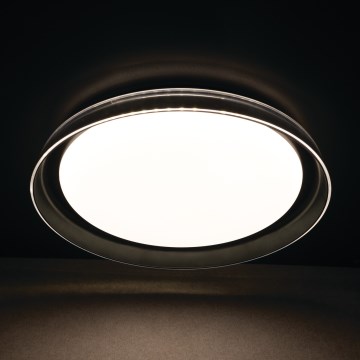 Стельовий LED світильник NIFU LED/17,8W/230V діаметр 43 см білий/чорний