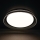 Стельовий LED світильник NIFU LED/17,8W/230V діаметр 43 см білий/чорний