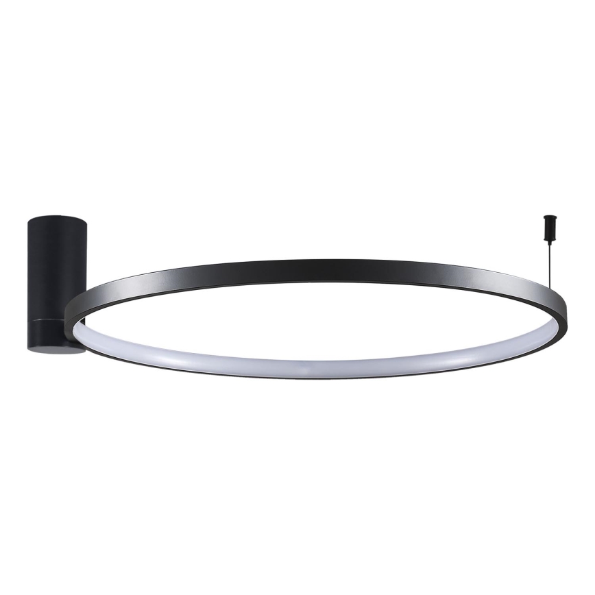 Стельовий LED світильник NOEMI LED/20W/230V 4000K діаметр 50 см чорний