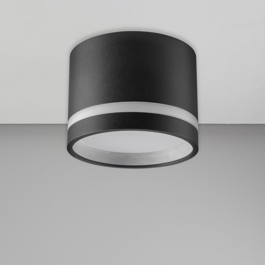 Стельовий LED світильник PARIS 1xGX53/6W/230V чорний