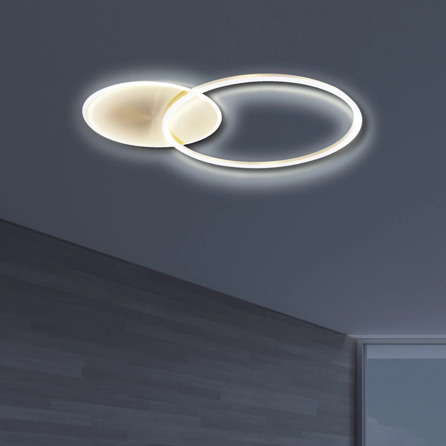 Стельовий LED світильник ROMAN LED/33W/230V 4000K золотий