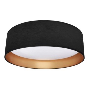 Стельовий LED світильник RONDO LED/18W/230V чорний