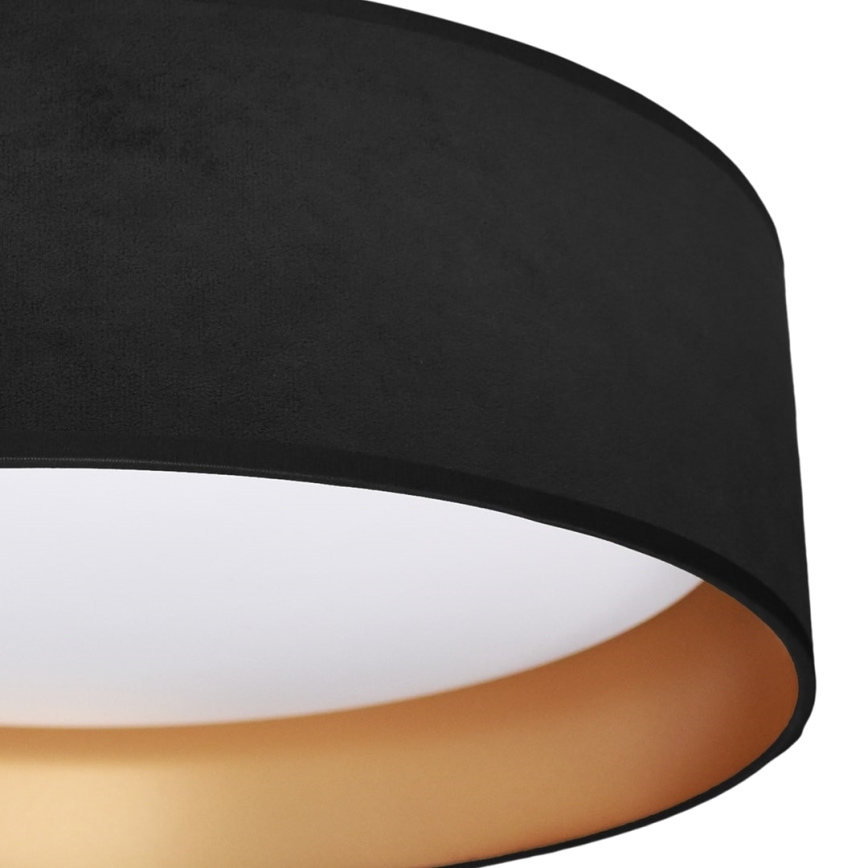 Стельовий LED світильник RONDO LED/18W/230V чорний
