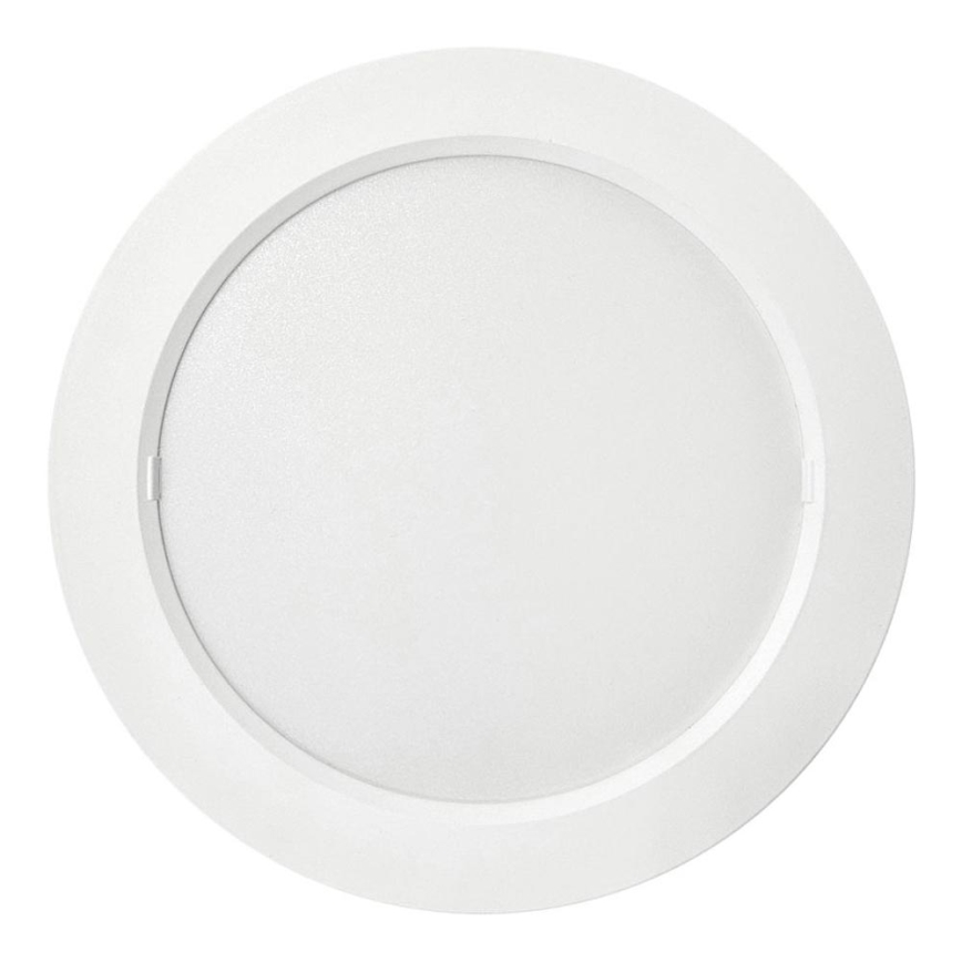 Стельовий LED світильник ROUND LED/12W/230V 4000K діаметр 16,7 см білий