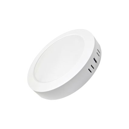 Стельовий LED світильник ROUND LED/18W/230V 4000K діаметр 21,5 см білий