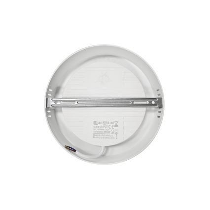 Стельовий LED світильник ROUND LED/18W/230V 4000K діаметр 21,5 см білий