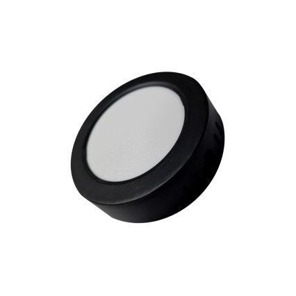 Стельовий LED світильник ROUND LED/6W/230V 4000K діаметр 12,1 см чорний