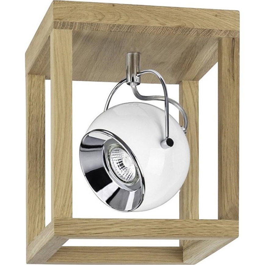 Стельовий LED світильник ROY 1xGU10/5W/230V матовий дуб