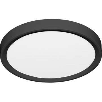 Стельовий LED світильник SALY LED/40W/230V 3000/4000/6000K діаметр 50 см IP40 чорний