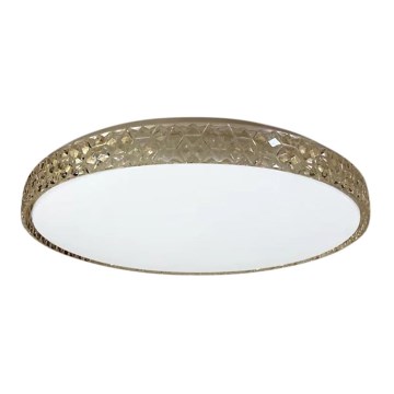 Стельовий LED світильник SHINY LED/34W/230V золотий