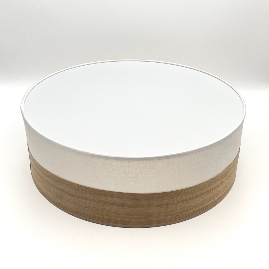 Стельовий LED світильник SIRJA WOOD LED/36W/230V діаметр 45 см білий/дуб