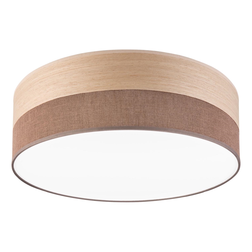 Стельовий LED світильник SIRJA WOOD LED/36W/230V діаметр 45 см коричневий/дуб
