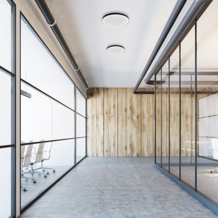 Стельовий LED світильник SLIMI LED/18W/230V IP40 чорний