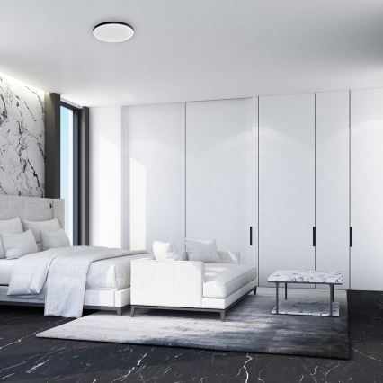 Стельовий LED світильник SLIMI LED/18W/230V IP40 чорний