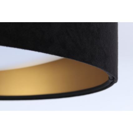 Стельовий LED світильник з регулюванням яскравості SMART GALAXY LED/24W/230V ⌀ 45 см 2700-6500K Wi-Fi Tuya чорний/золотий + дистанційне керування