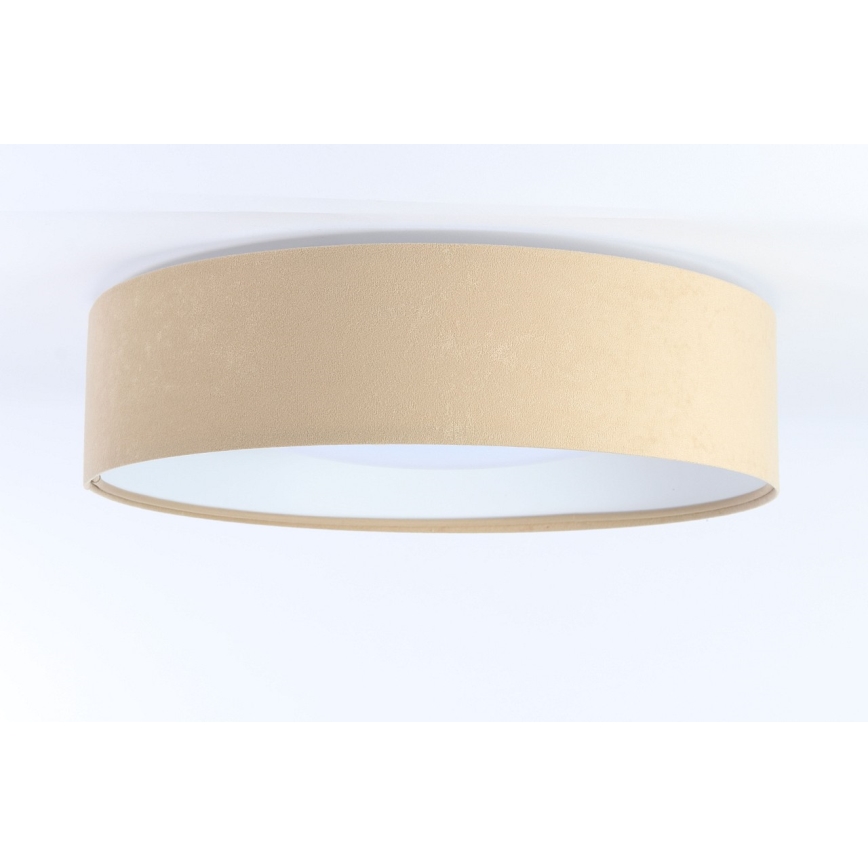 Стельовий LED світильник з регулюванням яскравості SMART GALAXY LED/36W/230V ⌀ 55 см 2700-6500K Wi-Fi Tuya бежевий/білий + дистанційне керування