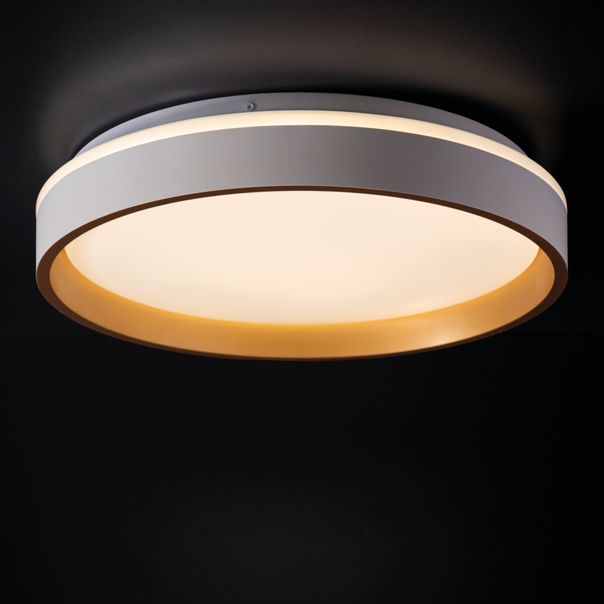 Стельовий LED світильник SOLN LED/17,5W/230V діаметр 38 см білий/золотий