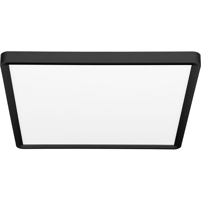 Стельовий LED світильник TERY LED/32W/230V 3000/4000/6000K 40x40 см IP40 чорний