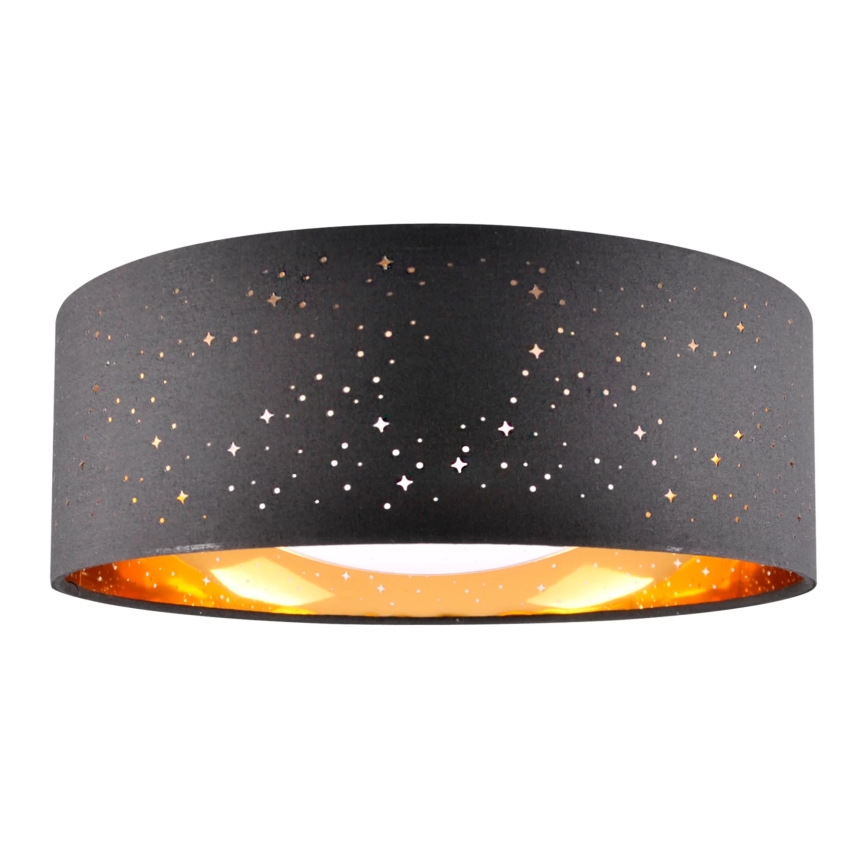 Стельовий LED світильник TULUZA LED/18W/230V діаметр 32 см чорний