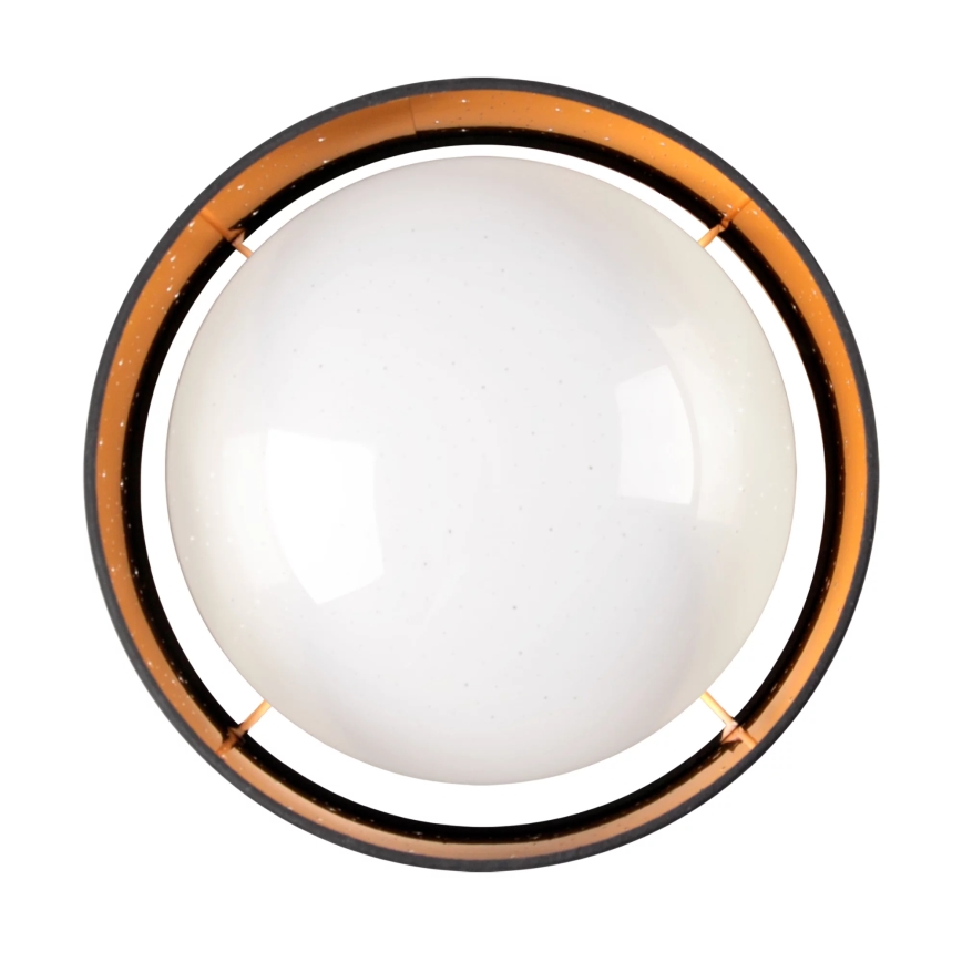 Стельовий LED світильник TULUZA LED/18W/230V діаметр 32 см чорний