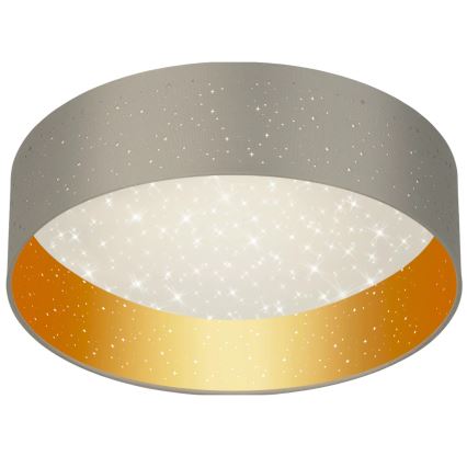 Стельовий LED світильник TULUZA LED/24W/230V діаметр 40 см коричневий