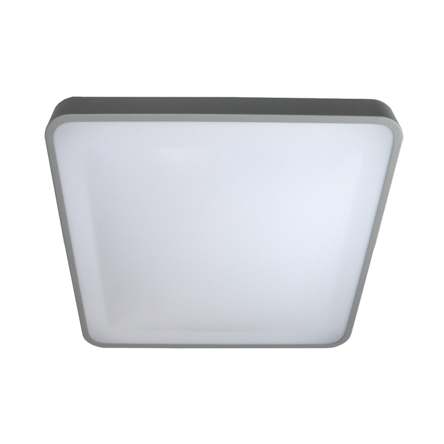 Стельовий LED світильник WILTON LED/24W/230V 37,5x37,5 см сірий