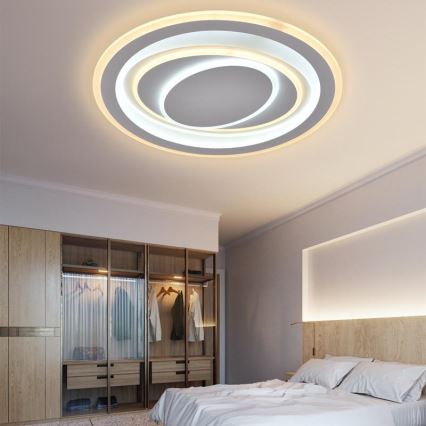 Стельовий LED світильник з регулюванням яскравості LED/100W/230V 3000-6500K + дистанційне керування
