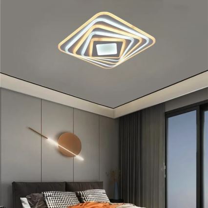 Стельовий LED світильник з регулюванням яскравості LED/150W/230V 3000-6500K + дистанційне керування