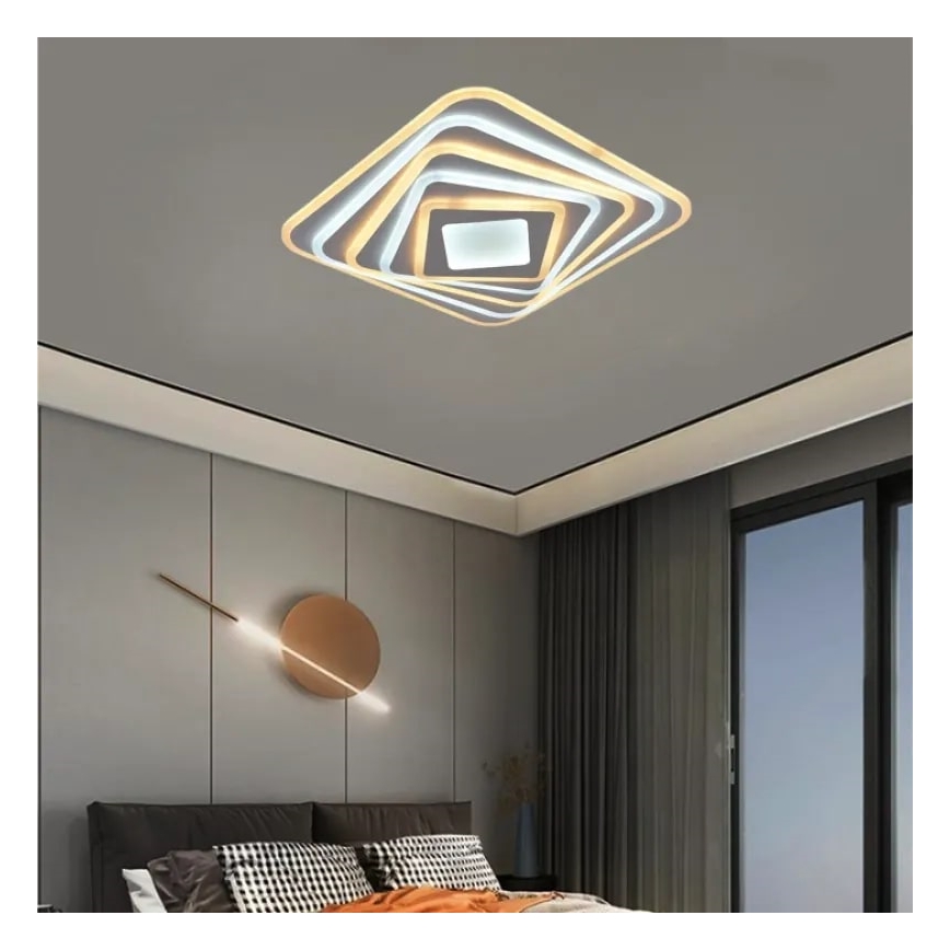 Стельовий LED світильник з регулюванням яскравості LED/150W/230V 3000-6500K + дистанційне керування