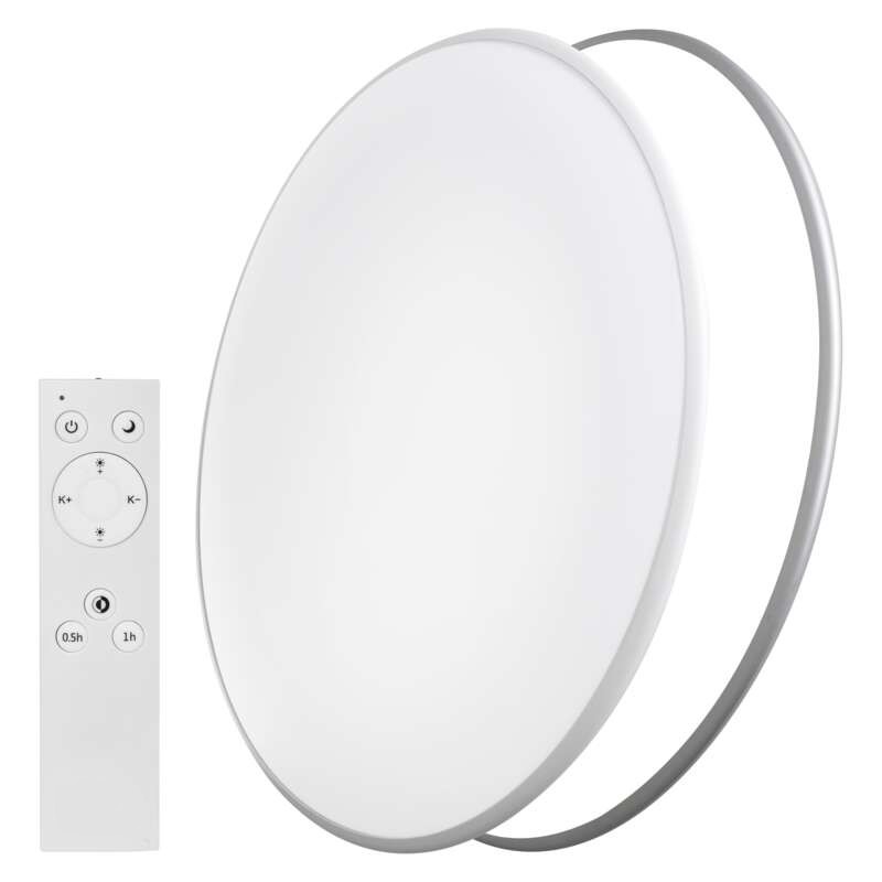 Стельовий LED світильник з регулюванням яскравості LED/24W/230V + дистанційне керування круглий