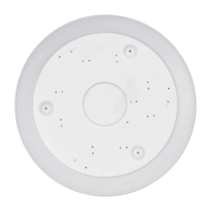 Стельовий LED світильник з регулюванням яскравості LED/24W/230V + дистанційне керування круглий
