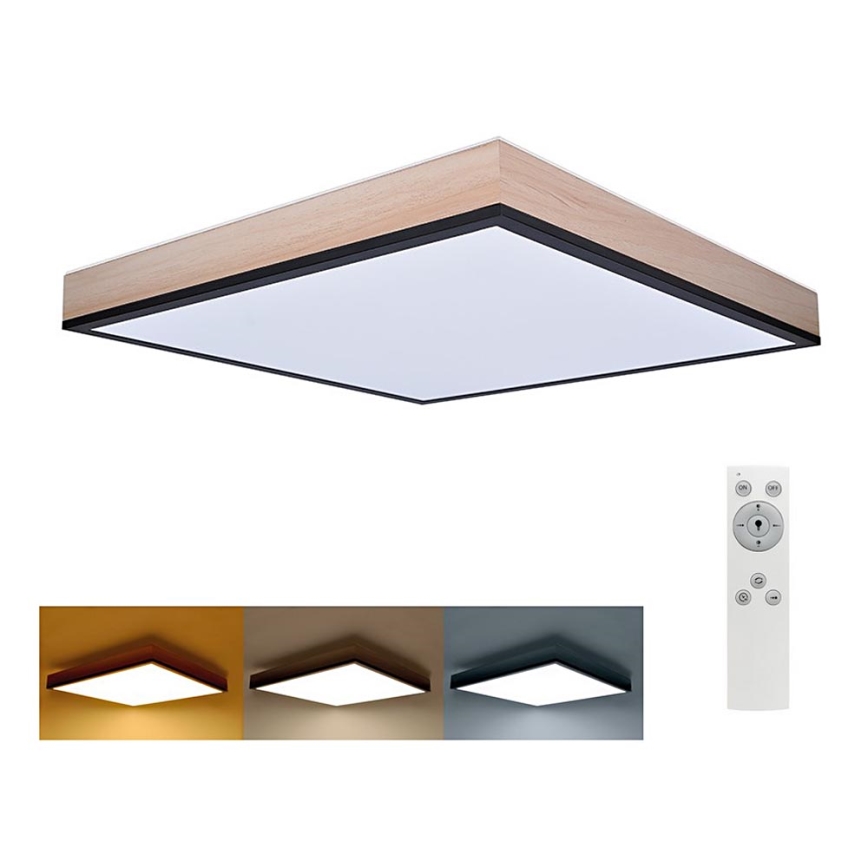 Стельовий LED світильник з регулюванням яскравості LED/40W/230V 3000-6500K + дистанційне керування
