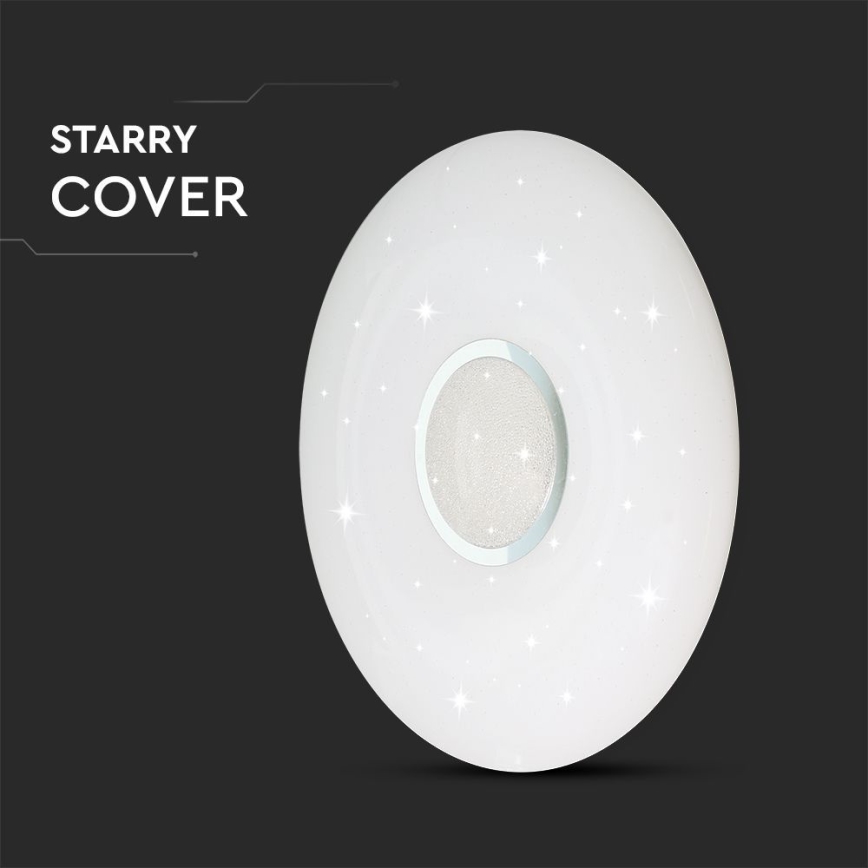Стельовий LED світильник з регулюванням яскравості LED/40W/230V 3000K/4000K/6500K + ДК