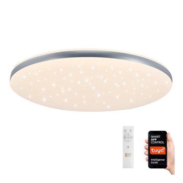 Стельовий LED світильник з регулюванням яскравості LED/48W/230V 2700-6500K Wi-Fi Tuya + дистанційне керування