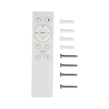 Стельовий LED світильник з регулюванням яскравості LED/60W/230V 3000K/4000K/6500K + ДК