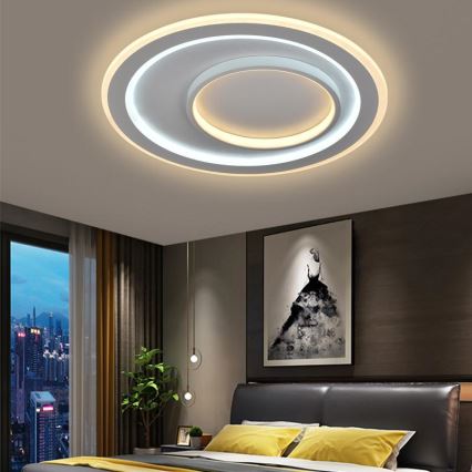 Стельовий LED світильник з регулюванням яскравості LED/85W/230V 3000-6500K + дистанційне керування