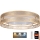 Стельовий LED світильник з регулюванням яскравості LIMA LED/36W/230V Wi-Fi Tuya + ДК золотий