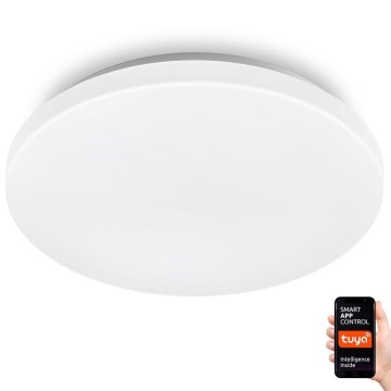 Стельовий LED світильник з регулюванням яскравості MOON LED/18W/230V 2700-6500K Wi-Fi Tuya