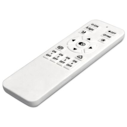 Стельовий LED світильник з регулюванням яскравості NOVA LED/54W/230V 3000-6500K чорний + дистанційне керування