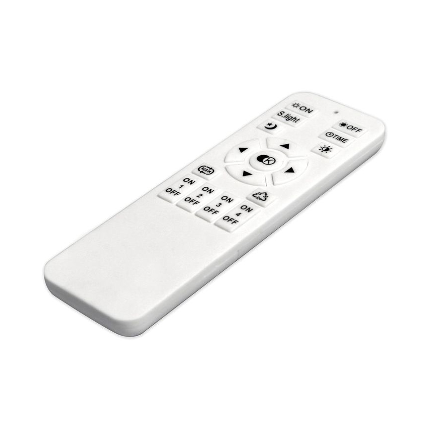 Стельовий LED світильник з регулюванням яскравості NOVA LED/54W/230V 3000-6500K чорний + дистанційне керування