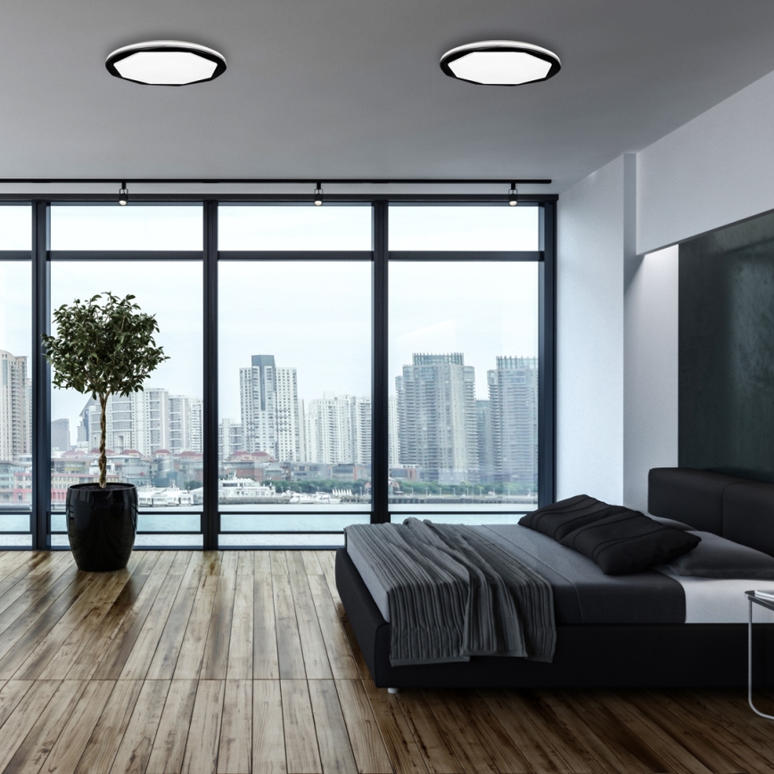 Стельовий LED світильник з регулюванням яскравості OPTIMA LED/52W/230V 3000-6000K + дистанційне керування