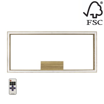 Стельовий LED світильник з регулюванням яскравості RAMME LED/34W/230V + ДК матовий дуб – сертифіковано FSC