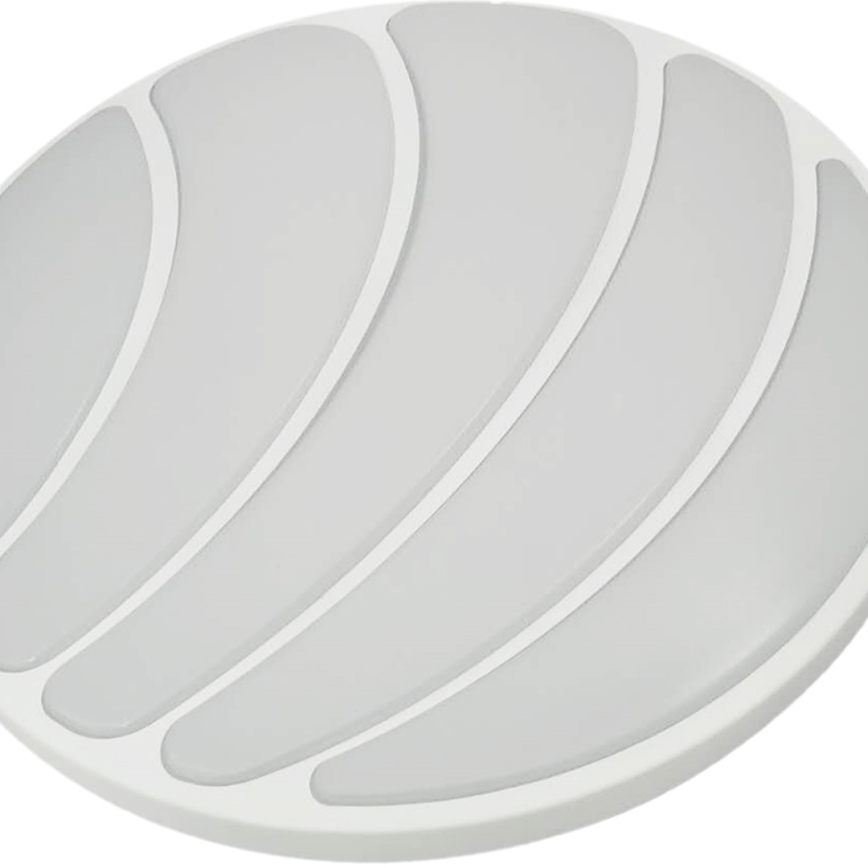 Стельовий LED світильник з регулюванням яскравості SHELL WHITE LED/40W/230V + дистанційне керування