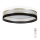 Стельовий LED світильник з регулюванням яскравості SMART CORAL GOLD LED/24W/230V чорний/білий + дистанційне керування