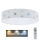 Стельовий LED світильник з регулюванням яскравості SMART GALAXY KIDS LED/24W/230V 3000-6500K зірочки білий/сірий/блакитний + дистанційне керування